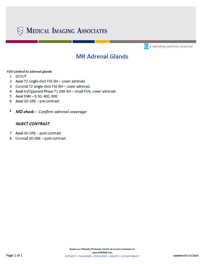 MR Adrenal Glands 07-16-2026